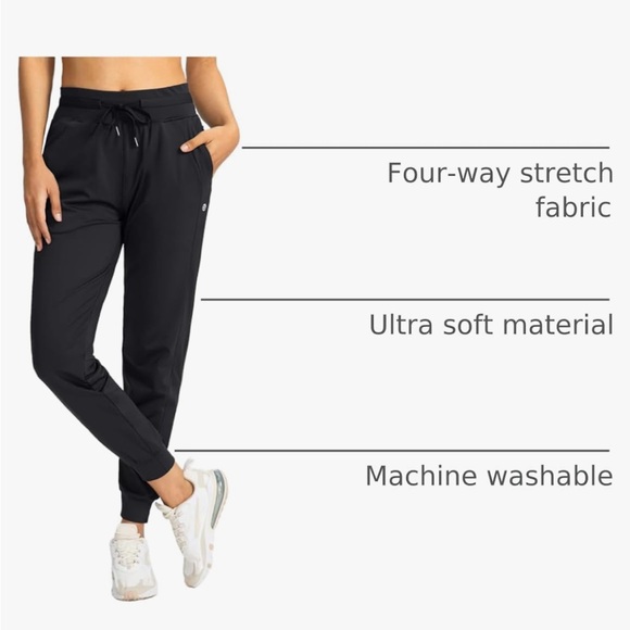 NWT Athletic Joggers - Elastic Waistband & Cuffed Ankle - Picture 11 of 11